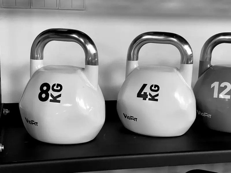 Painted Steel Kettlebell for Functional Training