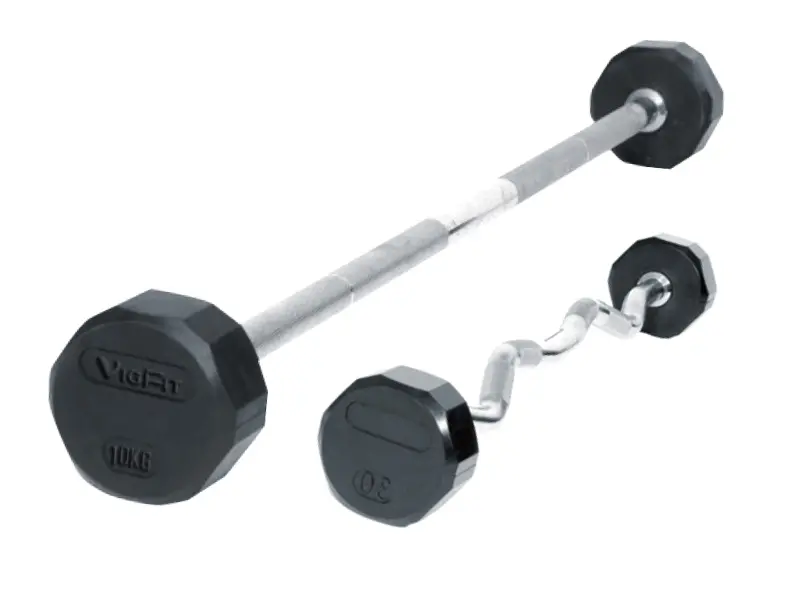 Commercial Rubber SDH Fixed Barbell