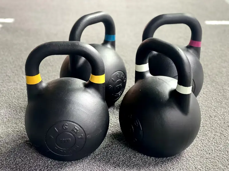 Painted Steel Kettlebell for Functional Training