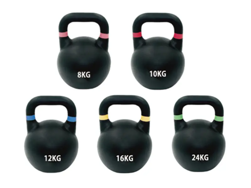 Painted Steel Kettlebell for Commercial Strength Training