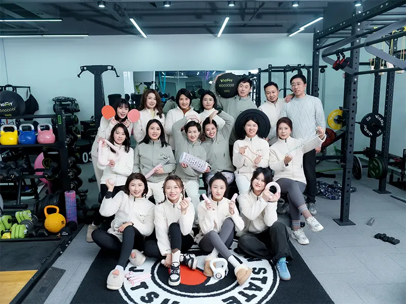 VIGFIT fitness equipment sourcing and export team in Nantong, China