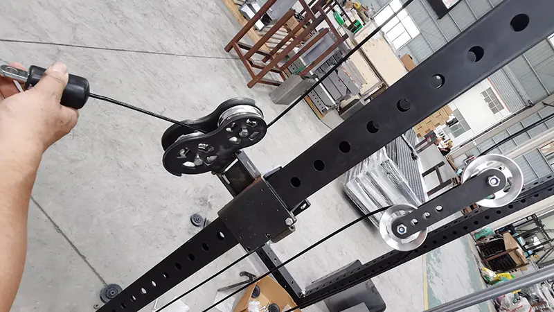 Commercial gym equipment quality inspection details